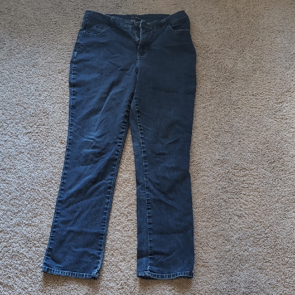 Lee Women's Dark Blue Straight Leg Jeans